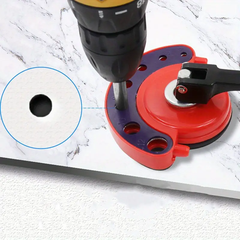 Drillmatic™ – Регулируемо водещо устройство за пробиване в стъкло и плочки с вендуза