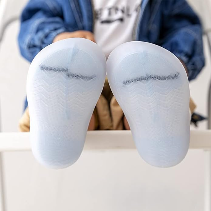 TinySteps™ – Противоплъзгащи се дишащи чорапи за деца, мрежест стил с подметка