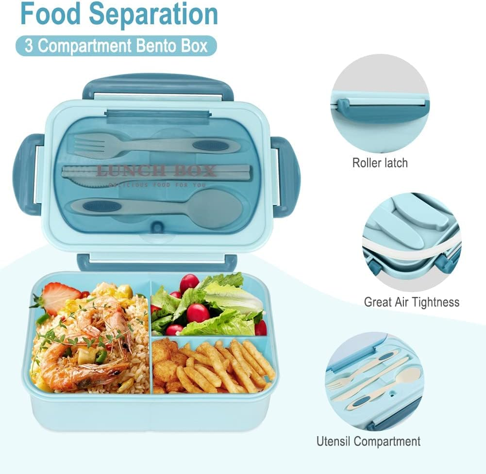 🔥1+1 ОФЕРТА!🔥Кутия за храна с 3 отделения