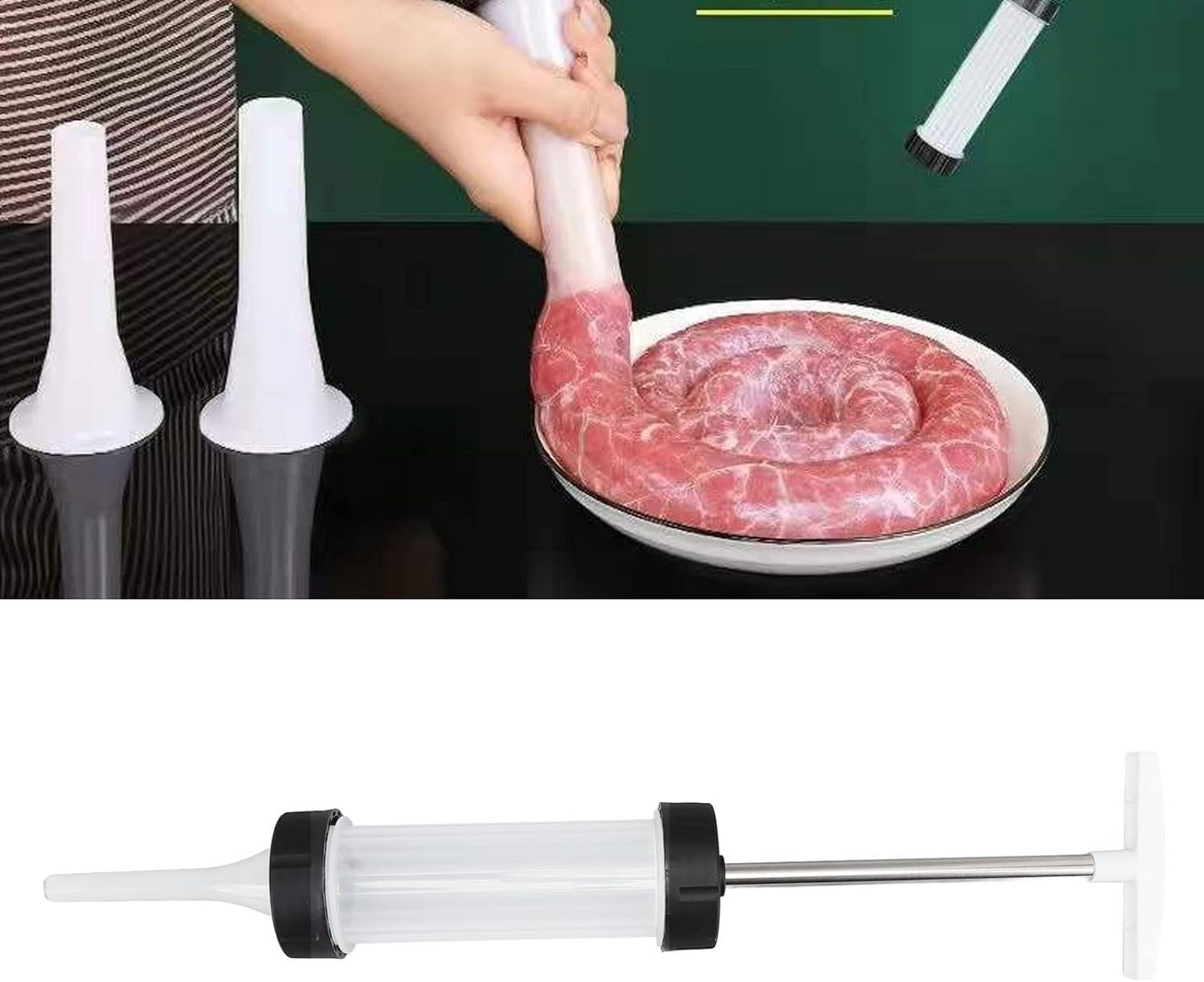 🔥1+1 ОФЕРТА!🔥Уред за правене на колбаси и картабос