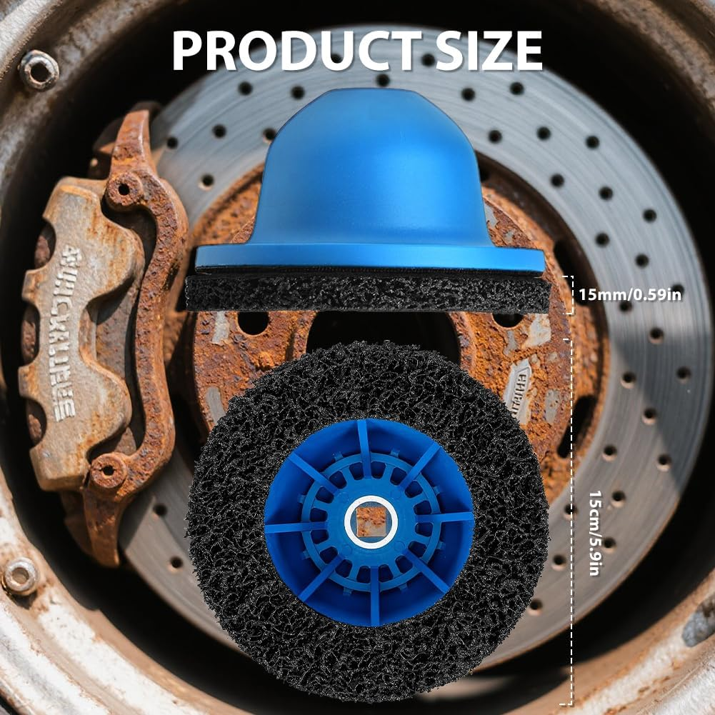 WheelShine™ – Абразивен диск за почистване на главина и спирачен диск