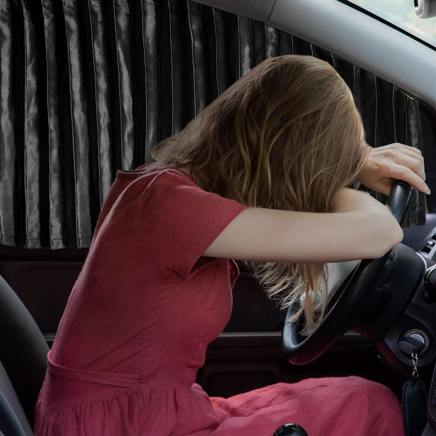 Автомобилни сенници за странични прозорци (комплект от 4 части)