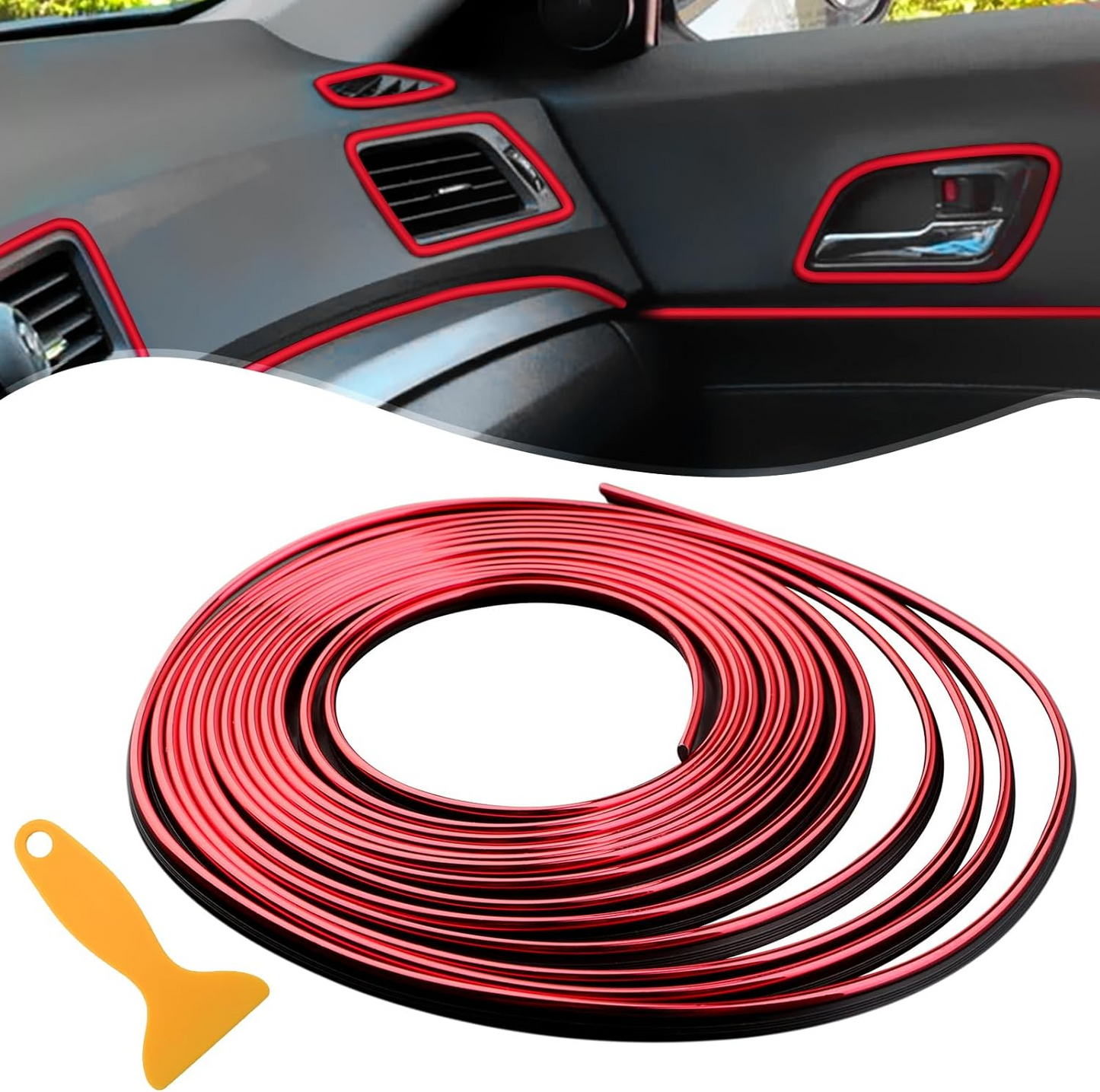 Декоративни ленти за интериор на автомобил InteriorFlex™ (5 м)
