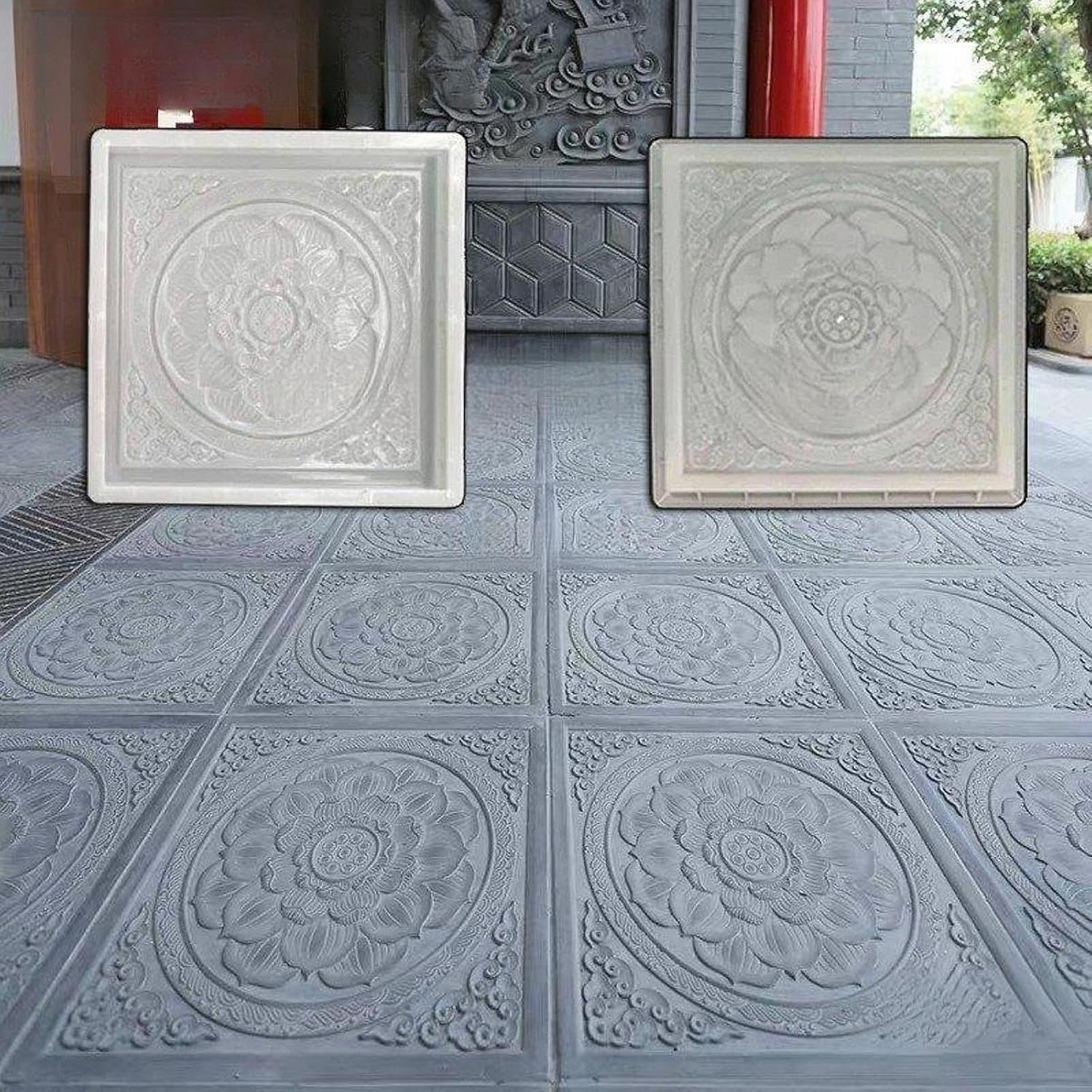 StoneForm™ - Форма за декоративни настилки 40 x 40 cm