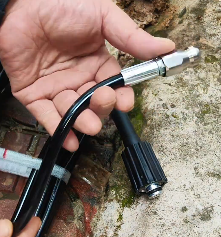 Hydroflex™ - Комплект универсален маркуч за високо налягане за авто водоструйка 10m (M22 + 1/4)