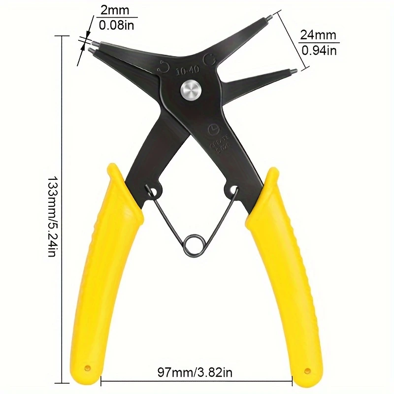 GripFix™ – Многофункционални клещи 2-в-1 за предпазители и пружинни скоби
