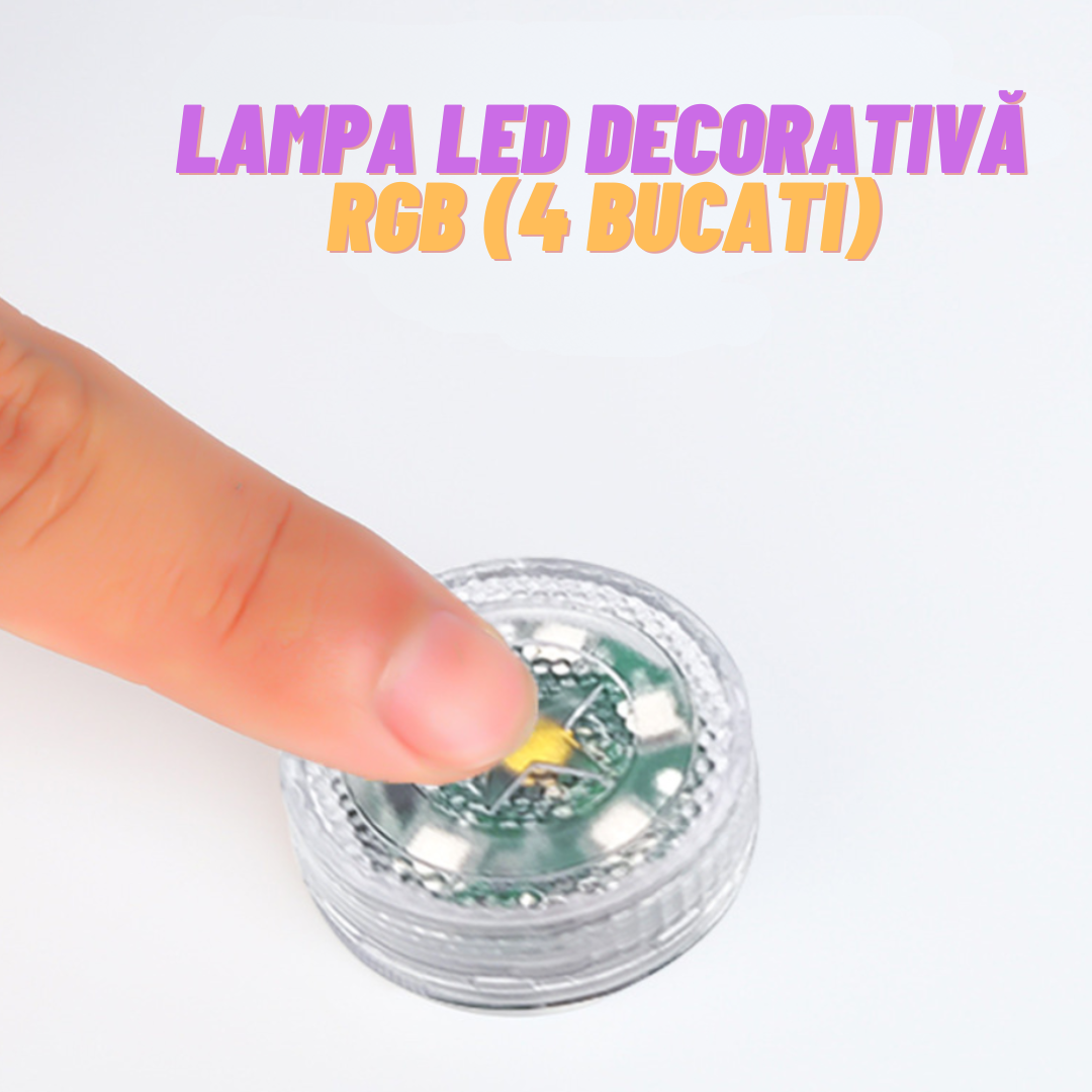 RGB декоративна LED лампа (4 бр.)