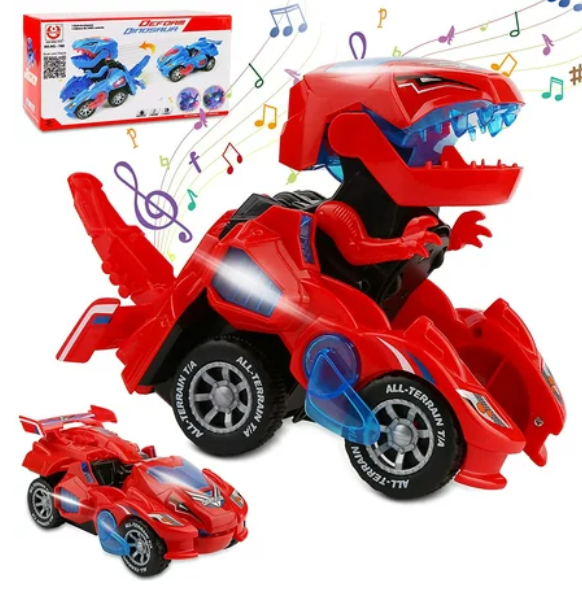 Dino™ Колата, която се превръща в динозавър със светодиоди