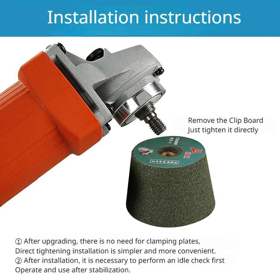 Brewis Pro™ – Коничен шлайфов диск за ъглошлайф (Комплект от 3 размера)