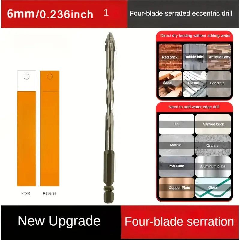 SharpDrill™ – Високопрецизни свредла за професионално пробиване (Комплект от 4 броя)