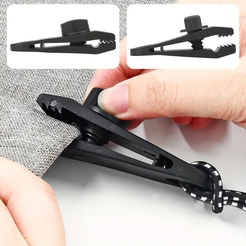 CampGrip™ – Щипки за закрепване за къмпинг и градина (Комплект от 10 броя)