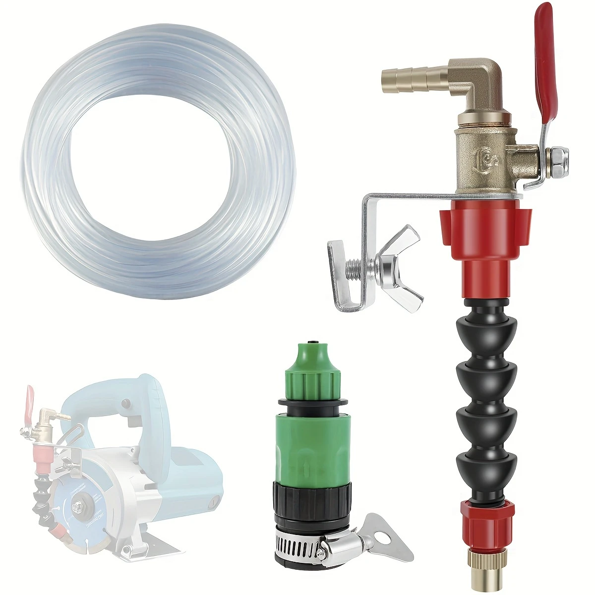 DustFlow™ – Универсална система за намаляване на праха за режещи машини и ъглошлайфи