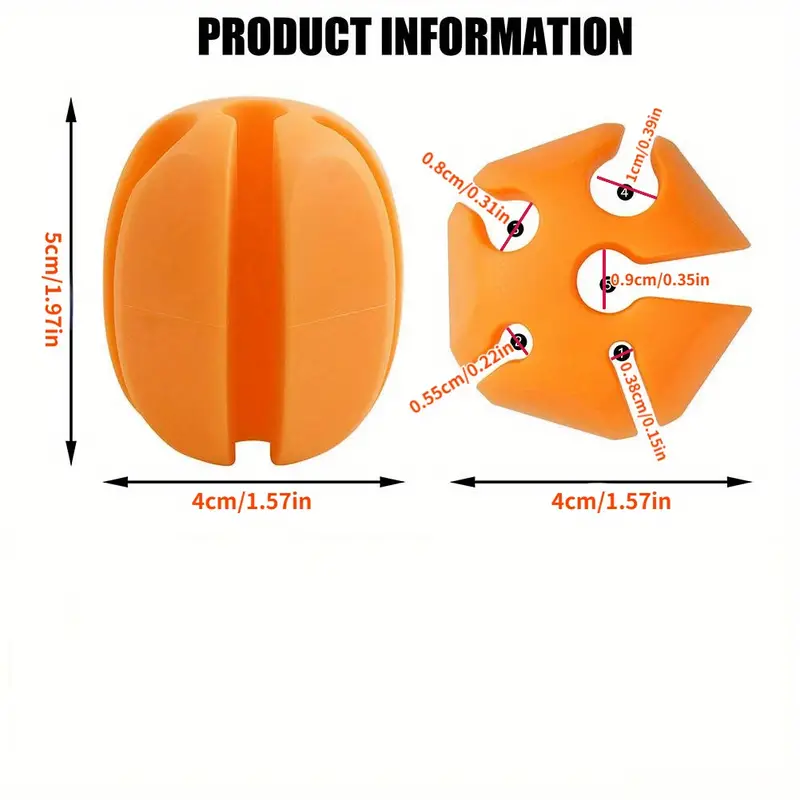 Rodster™ – Комплект от 5 силиконови държача за въдици