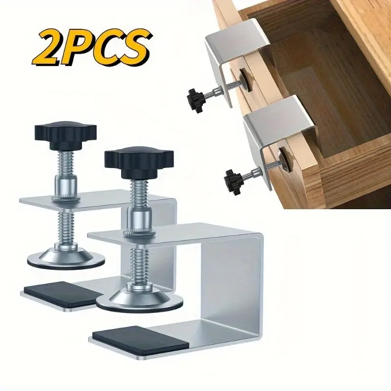 Clambo™ – Комплект скоби за фиксиране на чекмеджета, професионални дърводелски инструменти