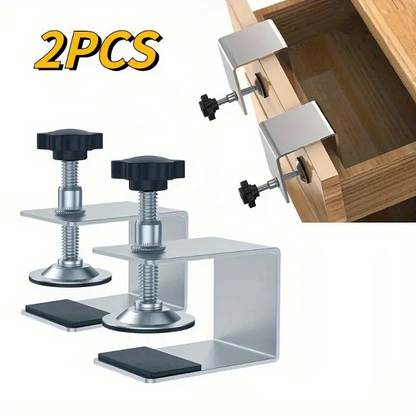 Clambo™ – Комплект скоби за фиксиране на чекмеджета, професионални дърводелски инструменти