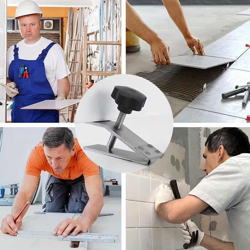 TileLift™ – Професионален уред за регулиране на височината на керамични плочки (комплект 4 броя)