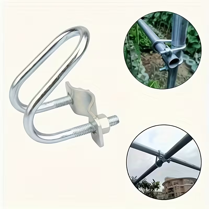 UGrip™ - Комплект от 12 U-образни скоби от поцинкована стомана – размер 20×40 mm