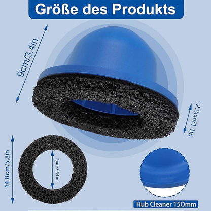WheelShine™ – Абразивен диск за почистване на главина и спирачен диск