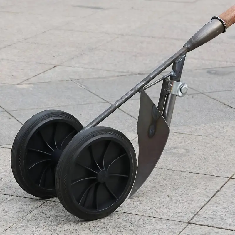 AgroWheel Pro™ – Многофункционална градинска мотика на колела с 3 сменяеми приставки