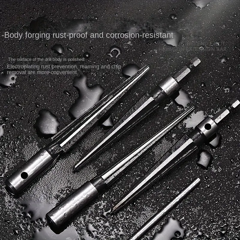 SharpCraft™ – Комплект конични свредла и фрези за дърво и метал (Комплект от 4 броя)