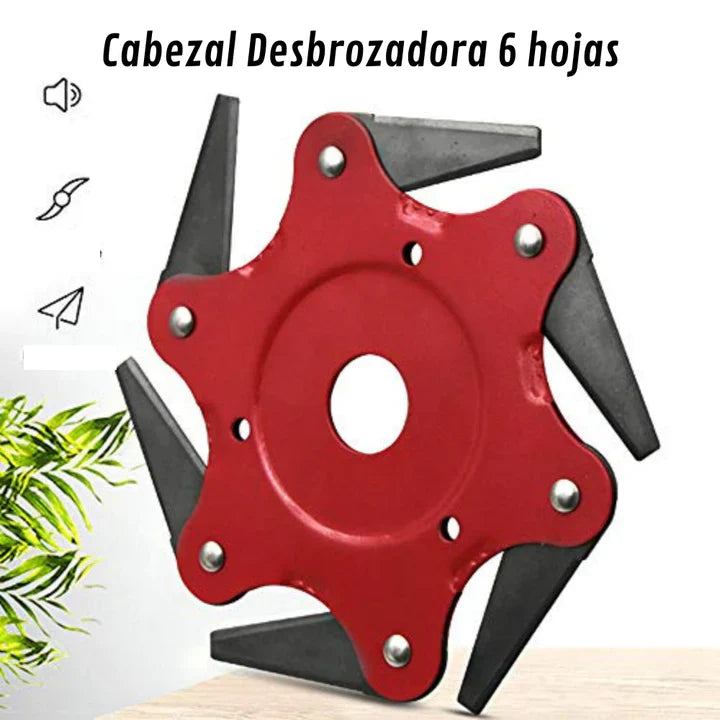 Дискова косачка с 6 шипа