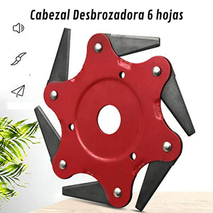 Дискова косачка с 6 шипа