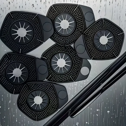 WipeGuard™ – Универсална силиконова защита за оста на автомобилните чистачки (Комплект от 4 броя)