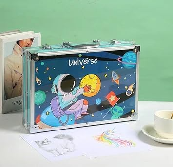 Комплект за рисуване на куфар за деца