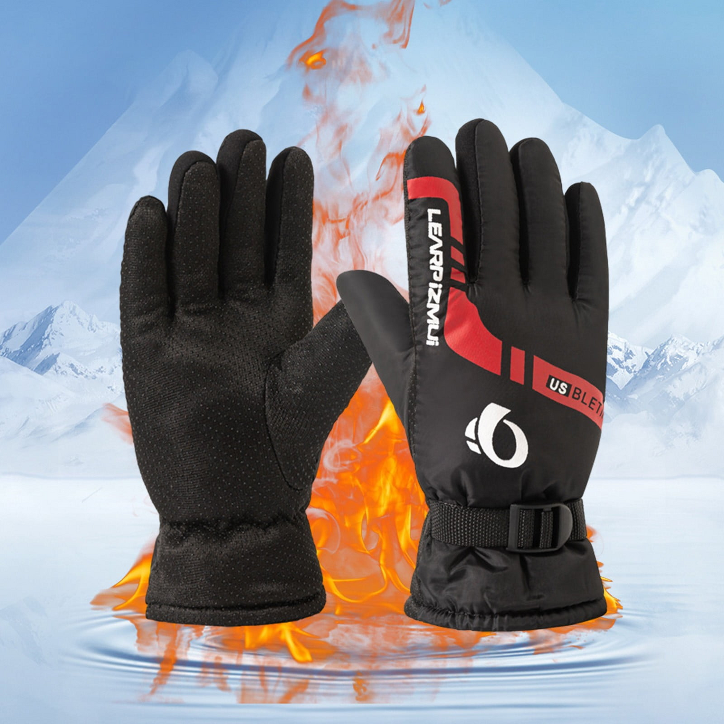 ThermoGrip™ - Подплатени, дебели и противоплъзгащи ръкавици за колоездене и дейности на открито