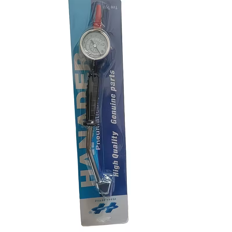 AirPro Gauge™ - Професионално устройство за напомпване и проверка на налягането в гумите (0–220 PSI)