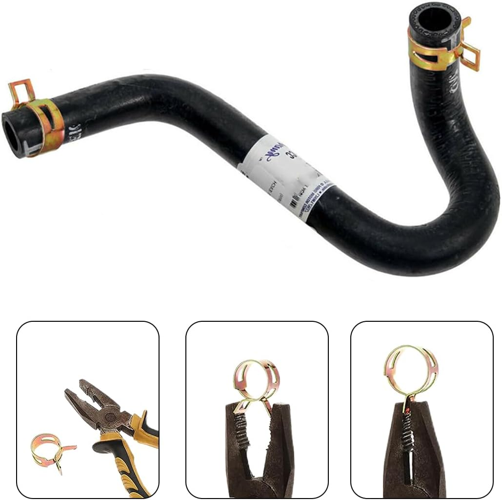 SpringClamp™ - Комплект от 100 еластични метални скоби за маркучи – диаметри 6-22 mm