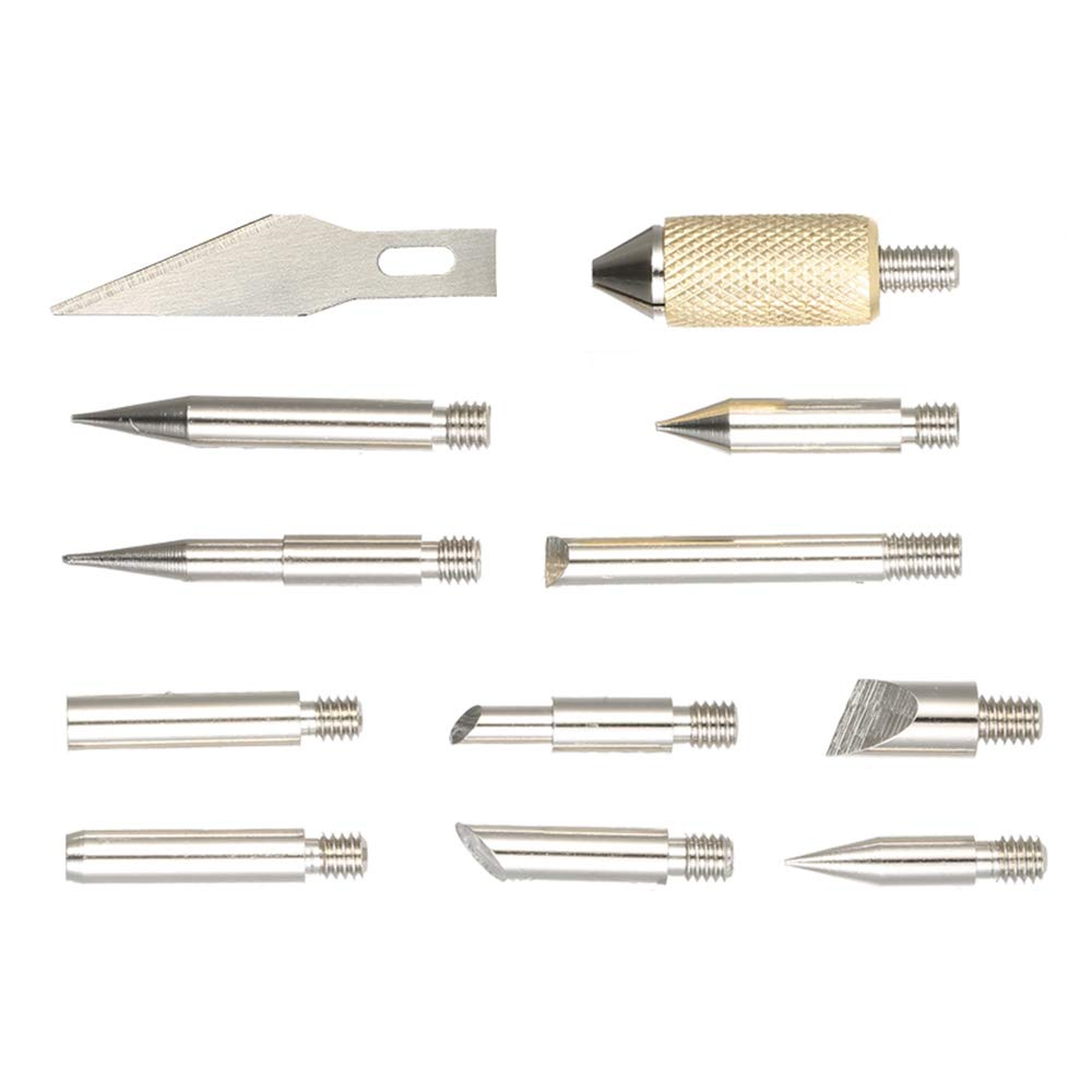 Комплект инструменти за пирография за скулптура (28 части)