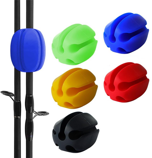 Rodster™ – Комплект от 5 силиконови държача за въдици