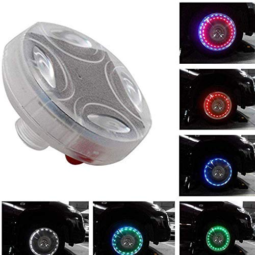 GlowTire™ - Комплект 2x соларни LED светлини за вентили на гуми