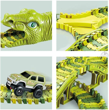 Комплект играчки Писта за динозаври