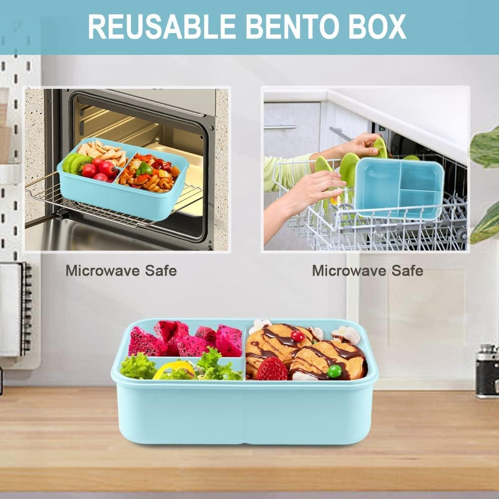 🔥1+1 ОФЕРТА!🔥Кутия за храна с 3 отделения