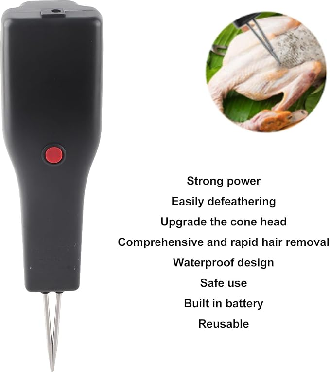 Removeo™ – Електрическо устройство за бързо скубане на пера на птици