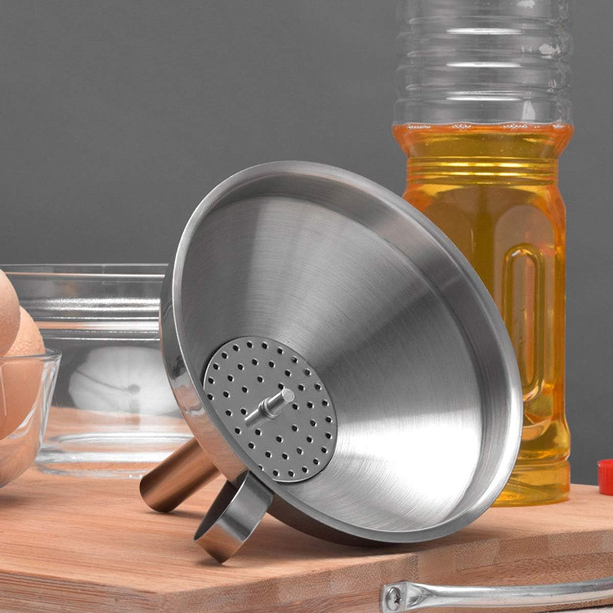 🔥1+1 ОФЕРТА!🔥Професионална кухненска фуния от неръждаема стомана