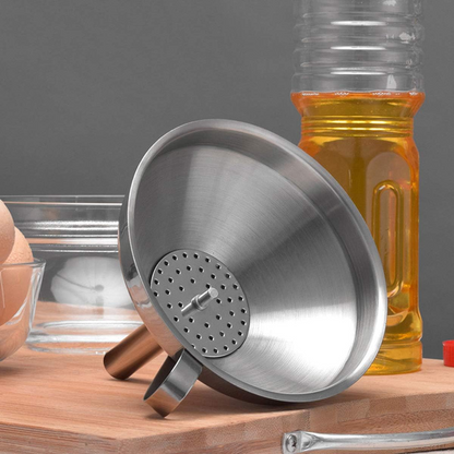 🔥1+1 ОФЕРТА!🔥Професионална кухненска фуния от неръждаема стомана