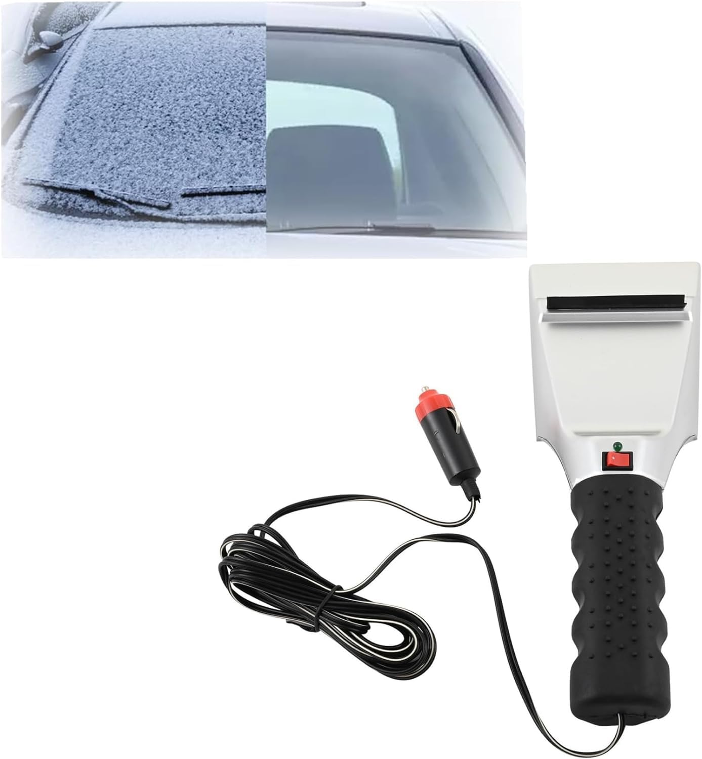 ОФЕРТА 1+1! FrostClear™ – Подгрявана стъргалка за лед и сняг