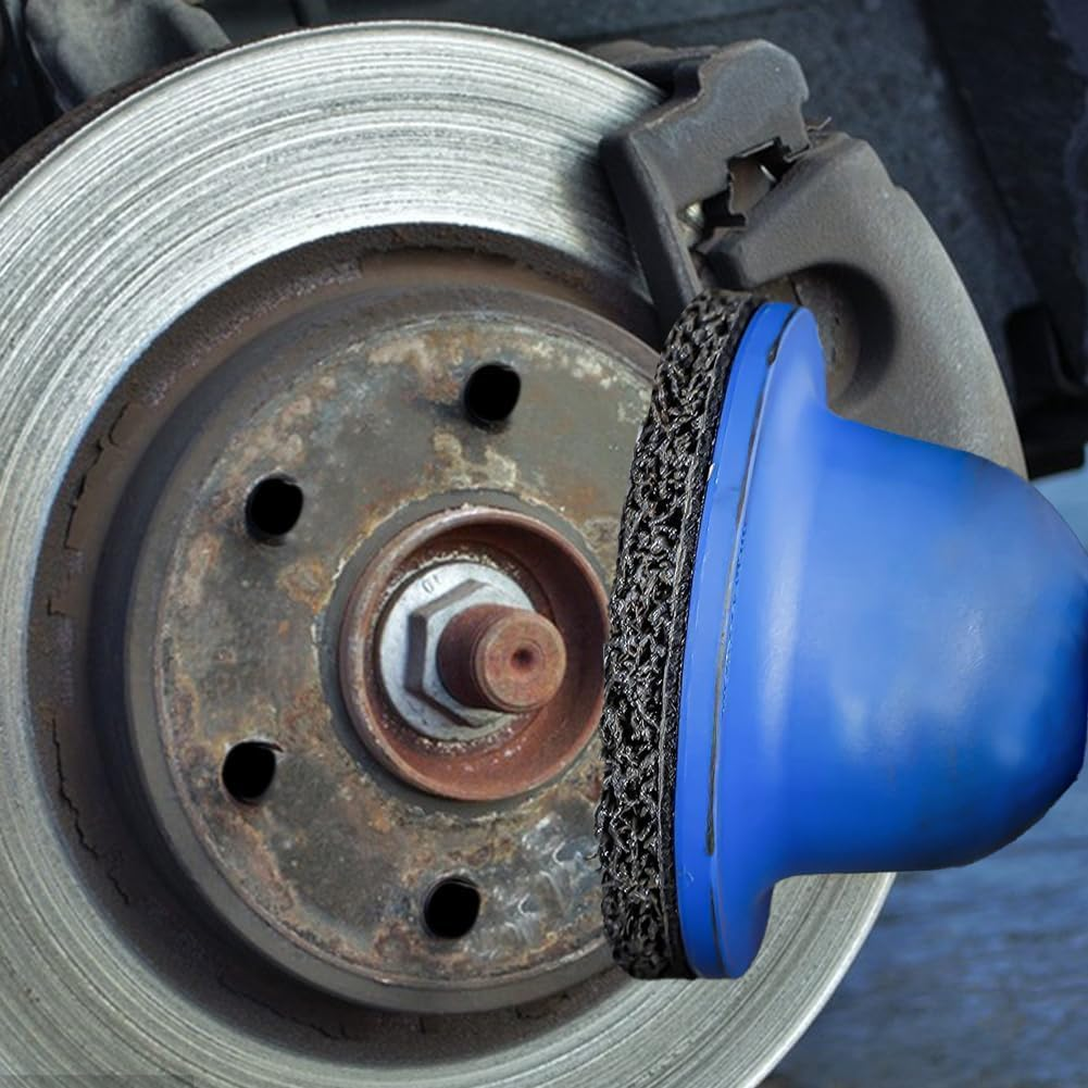 WheelShine™ – Абразивен диск за почистване на главина и спирачен диск