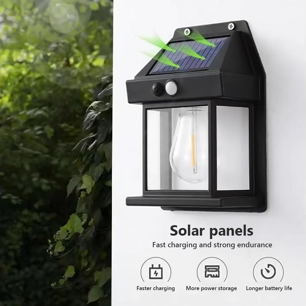 🔥1+1 ОФЕРТА!🔥Винтидж лампи със слънчево зареждане