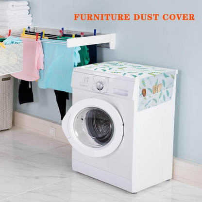 🔥1+1 ОФЕРТА!🔥Декоративен капак с джобове за хладилник