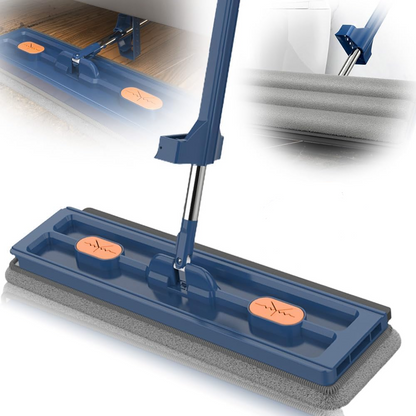 🔥1+1 ОФЕРТА!🔥Голям плосък моп за големи повърхности