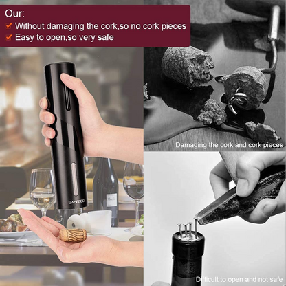 Комплект електрически отварачки за бутилки за вино
