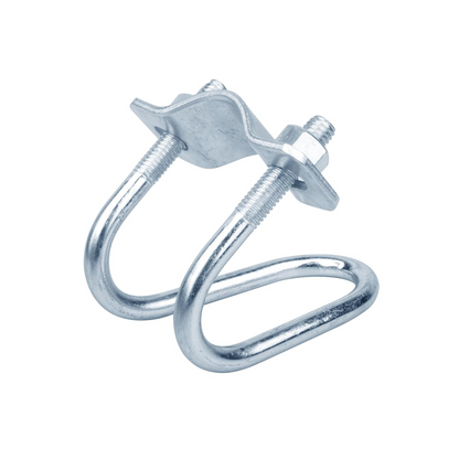 UGrip™ - Комплект от 12 U-образни скоби от поцинкована стомана – размер 20×40 mm