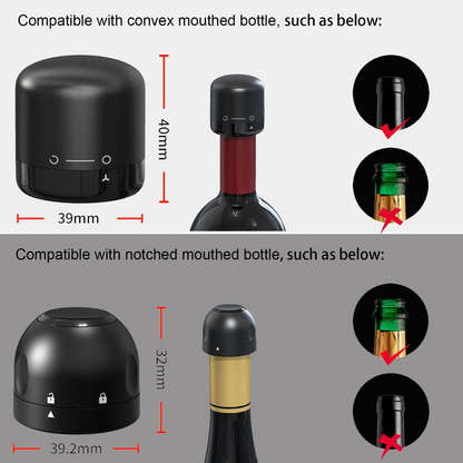 Запушалка за бутилка вино