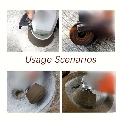 Brewis Pro™ – Коничен шлайфов диск за ъглошлайф (Комплект от 3 размера)