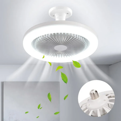 LUMIFAN™  Таванен вентилатор с фасунга, LED осветление и дистанционно управление