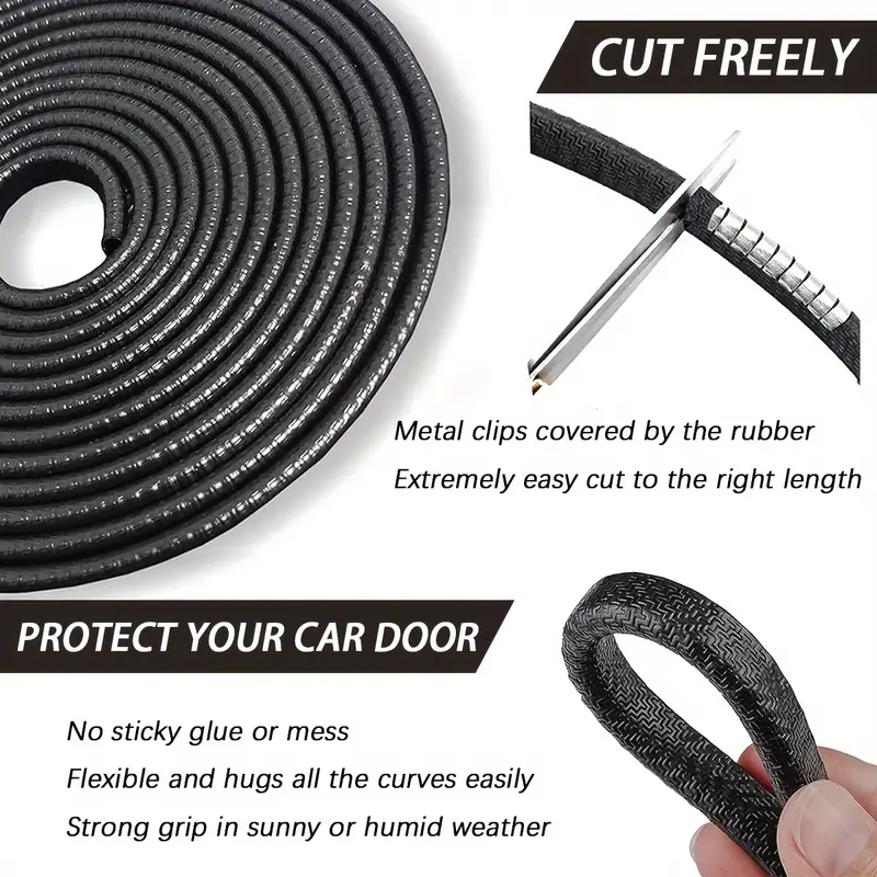 FitEdge™ - Защита на ръба на вратата на автомобила (10 м ролка)